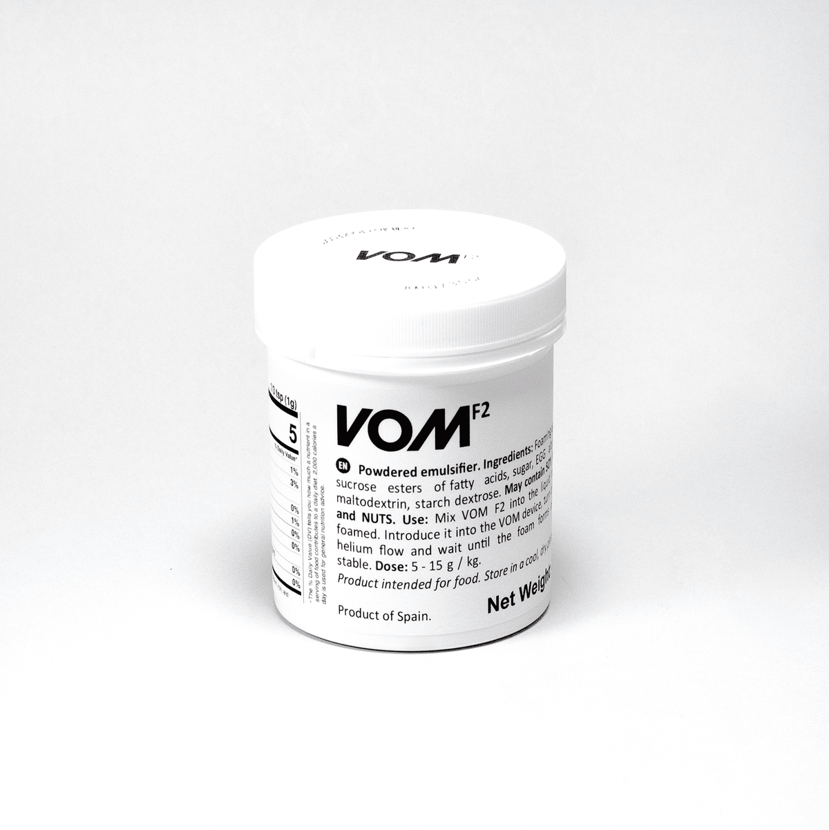VOM Formula bottle  F2 — food-grade liquid for creating edible flying clouds